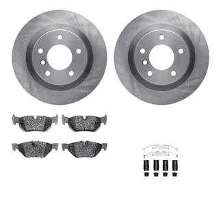 R1 Concepts WFWH1-31095 E- Line Series Brake Rotor W/ Ceramic Brake Pads & Hdw